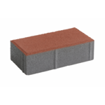 Kostka Holland 6 cm czerwona