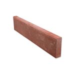 Obrzeże betonowe 75 x 20 x 6 cm czerwone