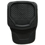 Dywaniki PVC korytko multi-lux czarne (przód + tył) 4CAR