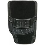 Dywaniki welurowo-gumowe lux czarne (przód + tył) 4CAR