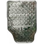 Dywaniki alu silver (przód + tył) 4CAR