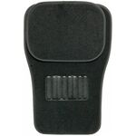 Dywaniki welurowe classic czarne (przód + tył) 4CAR