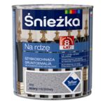 Gruntoemalia na rdzę szary R10 Efekt Młotkowy 0,65 l Śnieżka