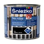 Gruntoemalia na rdzę czarny R19 Półmat 0,2 l Śnieżka