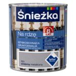 Gruntoemalia na rdzę srebrny R21 Efekt Metaliczny 0,65 l Śnieżka