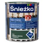 Gruntoemalia na rdzę zielony ciemny R22 Efekt Metaliczny 0,65 l Śnieżka