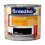 Supermal Emalia Nitro czarny N505 0,2 l Śnieżka
