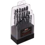 Wiertła do metalu Eco - zestaw 19 szt. FASTER TOOLS