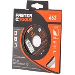 Tarcza diamentowa ciągła 115 x 22,2 mm FASTER TOOLS