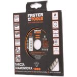 Tarcza diamentowa segmentowa Lux 125 x 22,2 mm FASTER TOOLS