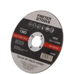 Tarcza do cięcia metalu INOX 115 x 22,2 x 1 mm FASTER TOOLS