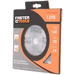 Tarcza widiowa do drewna 160 x 20 mm 24z. FASTER TOOLS