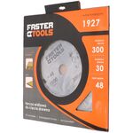 Tarcza widiowa do drewna 300 x 30 mm 48z. FASTER TOOLS