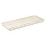 Podstawka prostokątna RATTAN 40 cm krem