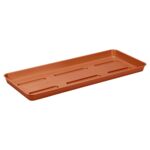 Podstawka prostokątna RATTAN 40 cm terakota