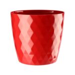 Doniczka CRISTAL 20 cm czerwony
