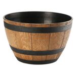 Donica BARREL 50 cm brąz jasny
