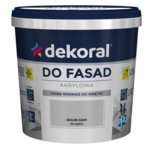 Farba DO FASAD Idealnie szary 1 l Dekoral