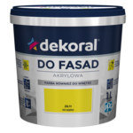 Farba DO FASAD Żółty 1 l Dekoral