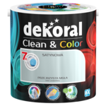 Farba lateksowa Clean&Color przejrzysta mgła 2,5 l Dekoral
