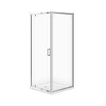 Kabina prysznicowa kwadratowa ZIP 80 x 80 cm z brodzikiem