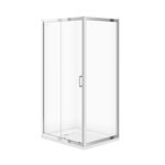 Kabina prysznicowa przesuwna ZIP 100 x 80 x 190 szkło transparentne