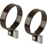 Obejma pvc 75, para brąz Marley