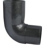 Kolanko 75, 87 grafit metaliczny Marley