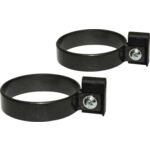 Obejma pvc 75, grafit metaliczny Marley