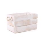 Drewniana skrzyneczka z uchwytami