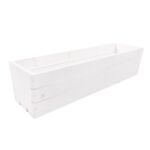 Skrzynka drewniana biała