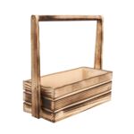 Skrzynka z pałąkiem jasnobrązowa