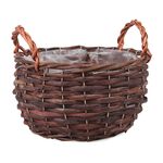 Kosz z uchwytami okrągły 20 x 20 x 11/17 cm