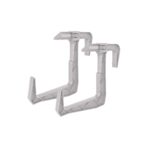 Uchwyty doniczki balkonowej RATTAN komplet krem