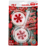 Krążki zapachowe do WC "RED BERRY" 3x45 g ORO