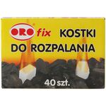 Kostki do rozpalania białe "ORO-fix" 40 szt. 280 g