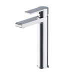 Bateria umywalkowa sztorcowa wysoka Brasco chrom