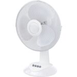 Wentylator stołowy 30 cm biały