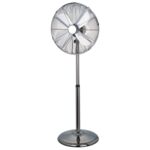 Wentylator podłogowy 40 cm czarny chrom