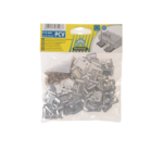 Klamry mocujące do paneli boazeryjnych z gwoździami 1