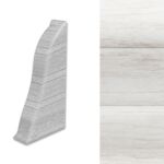 Zakończenie lewe do listwy LM55 dąb aspen Arbiton