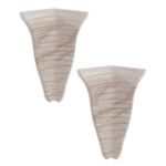 Narożnik wewnętrzny do listwy LM55 akacja szara Arbiton