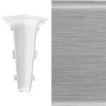 Narożnik wewnętrzny do listwy MACK (1 sztuka) alu light Arbiton