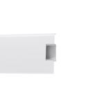 Listwa przypodłogowa LARS 70 mm biały matowy Arbiton