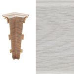 Narożnik wewnętrzny do listwy LARS (1 sztuka) śnieżny jesion Arbiton