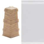 Narożnik zewnętrzny do listwy LARS (1 sztuka) biały matowy Arbiton