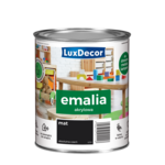 Emalia Luxdecor Absolutna Czerń 0,75 l akrylowa MAT