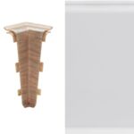 Narożnik wewnętrzny do listwy LARS biały matowy Arbiton