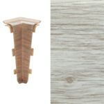 Narożnik wewnętrzny do listwy LARS dąb platynowy Arbiton