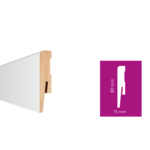 Listwa przypodłogowa PAINT IT (MP0801) biała Arbiton